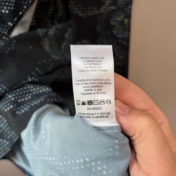 Krimson Klover Dark Navy Sleeveless Top- Size‎ L - Picture 5 of 5